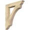 Ekena Millwork Legacy Traditional Rough Sawn Bracket, Douglas Fir, 4"W x 26"D x 30"H BKT04X26X30LEC01RDF - alternate 1